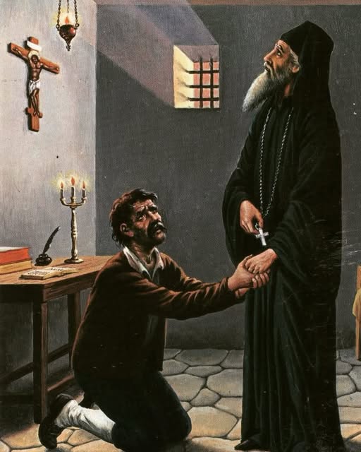 Saint Dionysios of Zakynthos Shelters His Brother’s Murderer